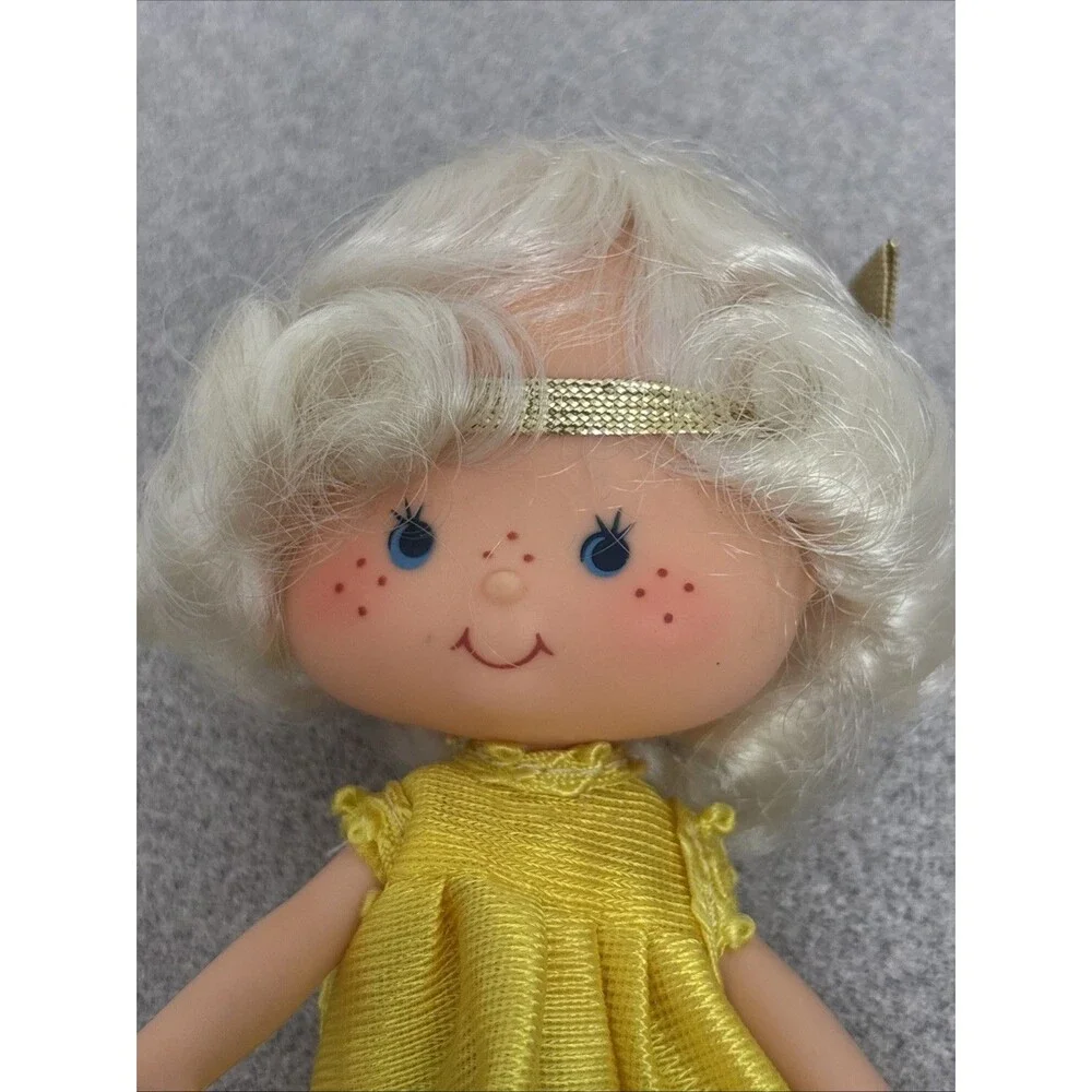 Vintage Strawberry Shortcake Angel Cake Doll, Redressed, Pet Soufflé 1979 Kenner